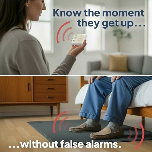 The Smart Caregiver Floor Mat Alarm and Pager System is designed to keep caregivers informed and patients safe.