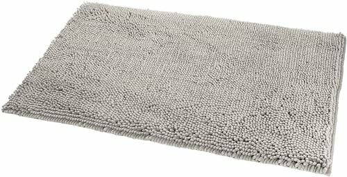 Amazon Basics Platinum Bathroom Rugs