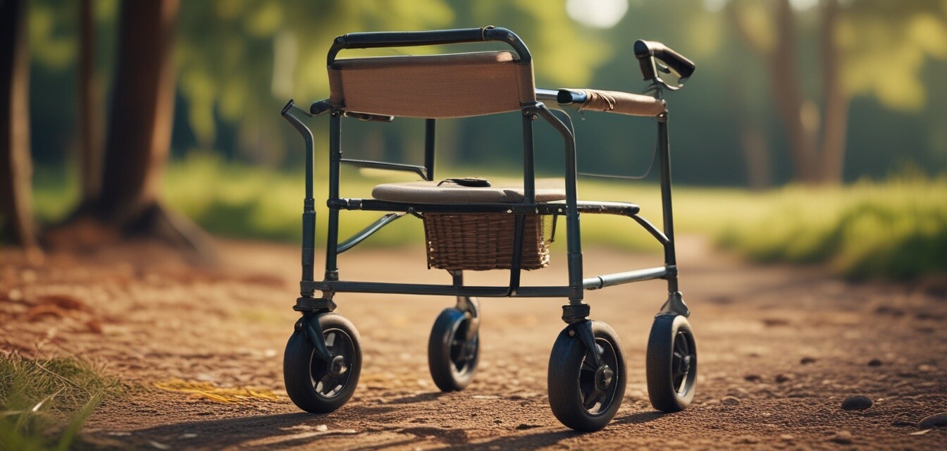 Mobility aid walker