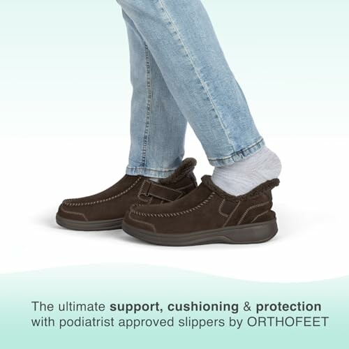 Orthofeet Men's Orthopedic Leather Vito